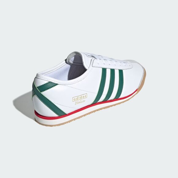 Adidas Italia 70s White Collegiate Green Red Gum Men's Sz 10.5 JS1325 Shoes NEW - Picture 10 of 15
